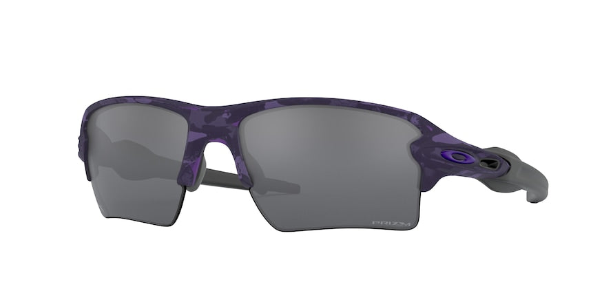 Oakley FLAK 2.0 XL OO9188 Rectangle Sunglasses  9188F4-ELECTRIC PURPLE SHADOW CAMO 59-12-133 - Color Map purple/reddish