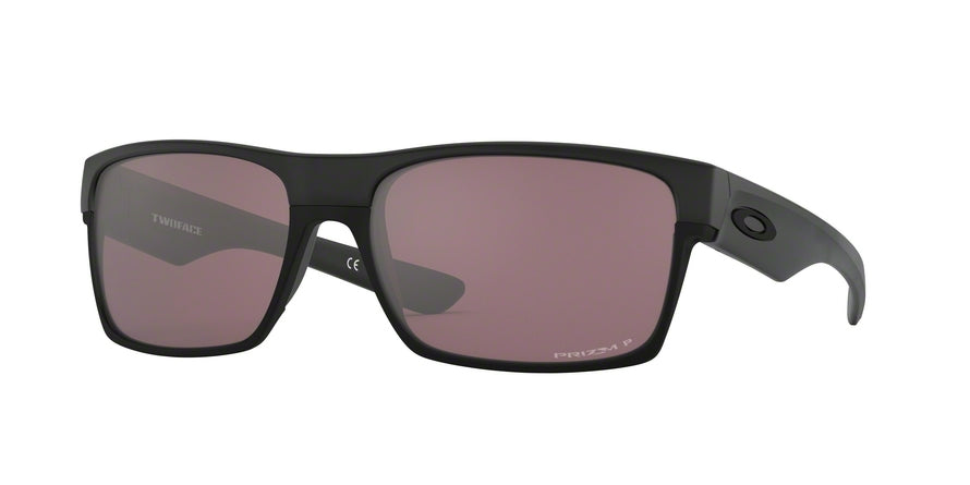 Oakley TWOFACE OO9189 Square Sunglasses  918926-MATTE BLACK 60-16-135 - Color Map black