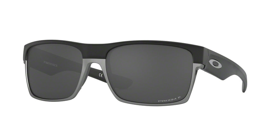 Oakley TWOFACE OO9189 Square Sunglasses  918938-MATTE BLACK 60-16-135 - Color Map black