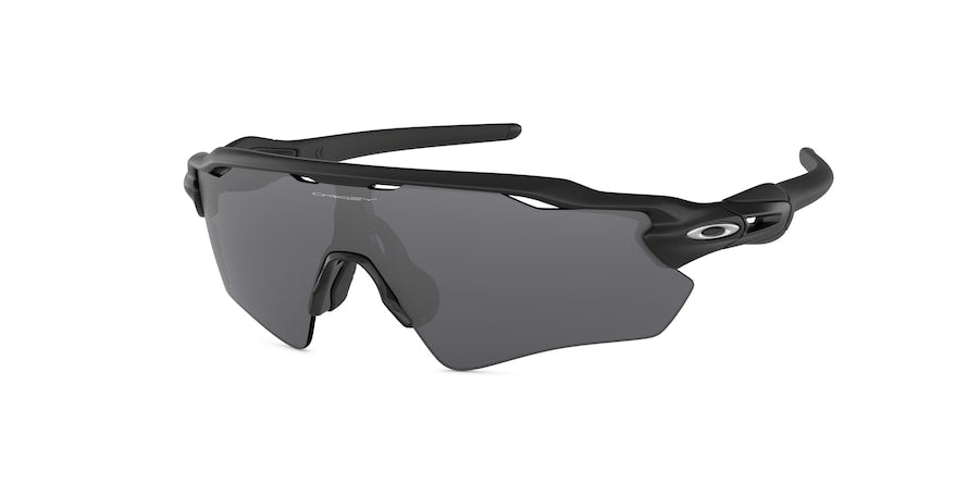 Oakley RADAR EV PATH OO9208 Rectangle Sunglasses  920801-MATTE BLACK 38-138-128 - Color Map black