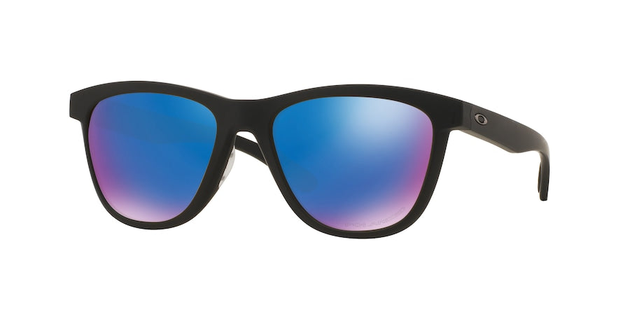 Oakley MOONLIGHTER OO9320 Round Sunglasses  932011-MATTE BLACK 53-17-139 - Color Map black