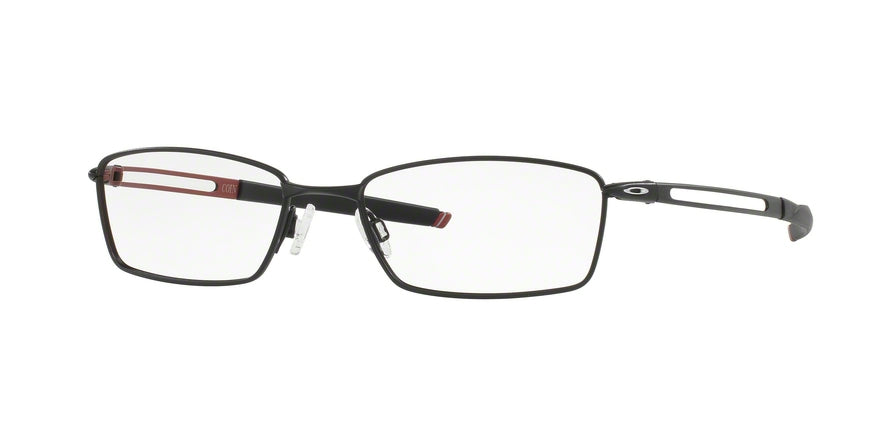 Oakley Optical COIN OX5071 Rectangle Eyeglasses  507101-SATIN BLACK 54-18-140 - Color Map black