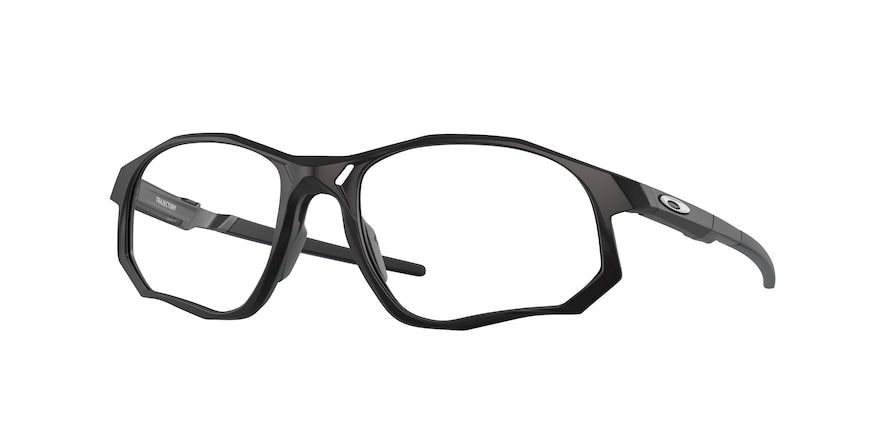 Oakley Optical TRAJECTORY OX8171 Rectangle Eyeglasses  817101-SATIN BLACK 57-18-138 - Color Map black