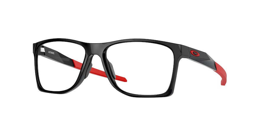 Oakley Optical ACTIVATE OX8173 Square Eyeglasses  817302-BLACK INK 55-16-141 - Color Map black