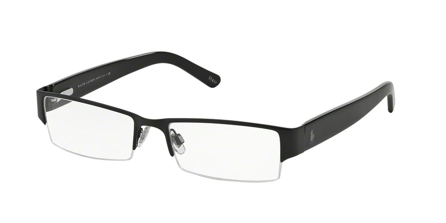 Polo PH1067 Rectangle Eyeglasses  9038-MATTE BLACK 52-17-140 - Color Map black