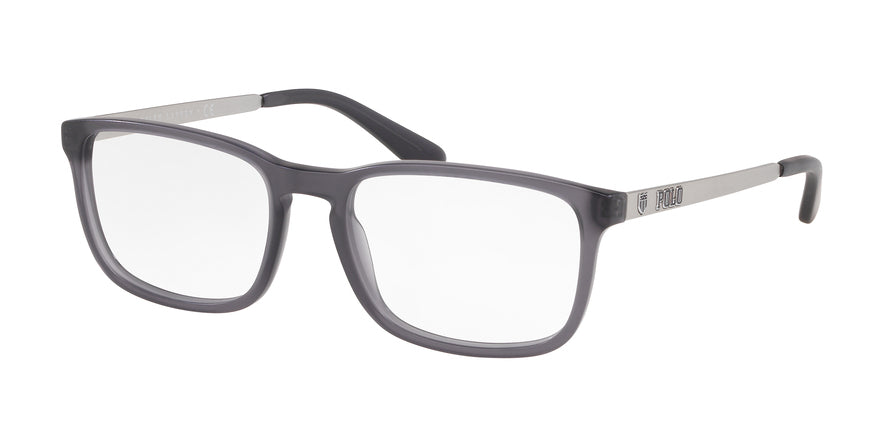 Polo PH2202 Rectangle Eyeglasses 5320-MATTE TRASPARENT GREY 55-18-145 - Color Map grey