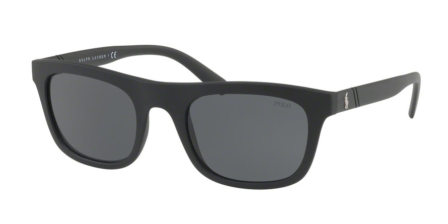 Polo PH4126 Pillow Sunglasses  528487-MATTE BLACK 54-23-145 - Color Map black