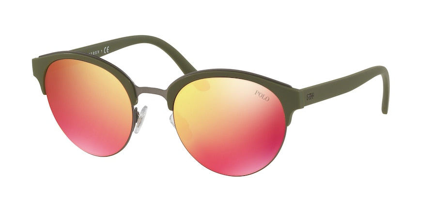 Polo PH4127 Phantos Sunglasses  52166Q-DEMISHINY GUNMETAL 51-21-145 - Color Map green