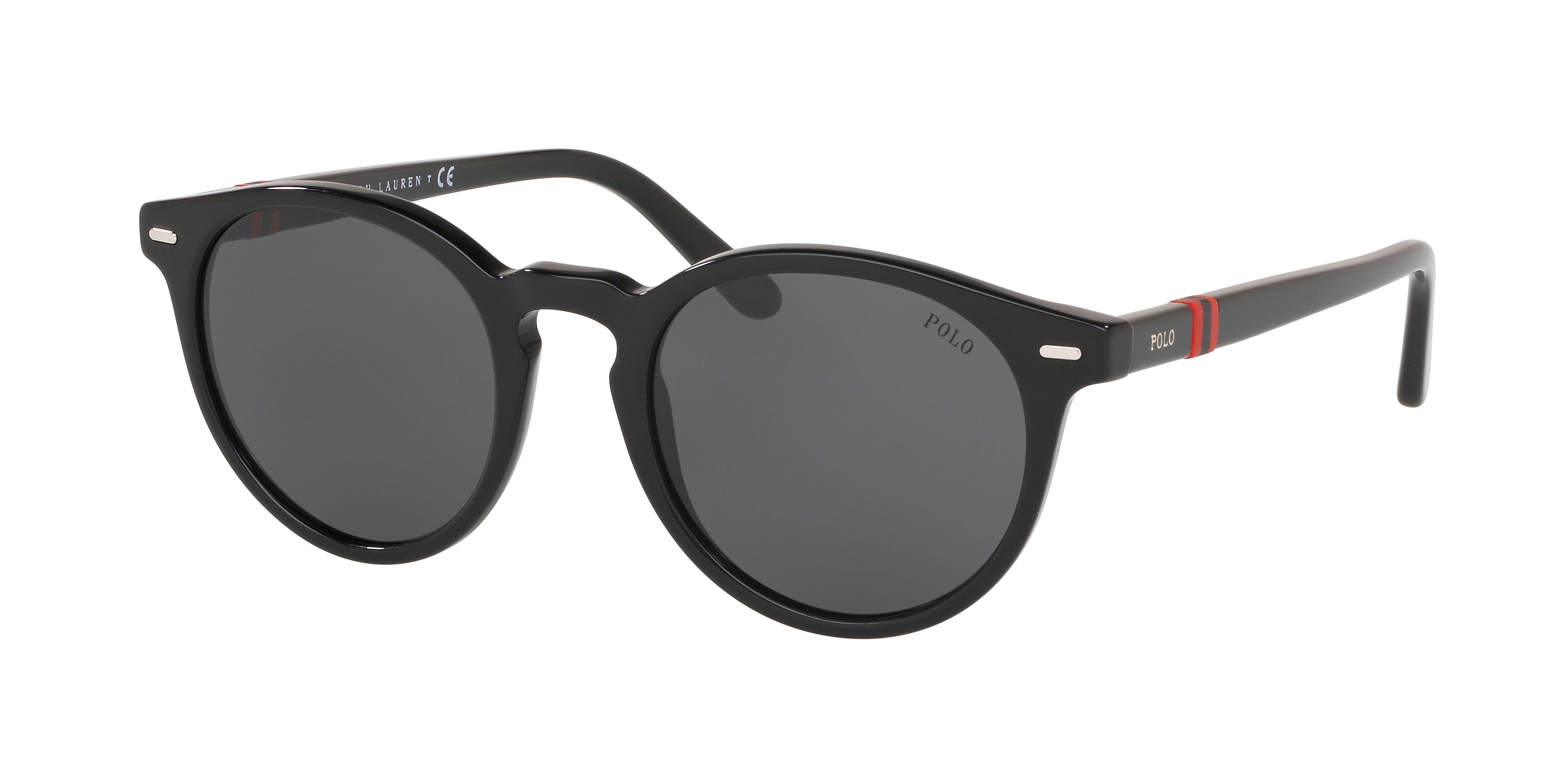Polo PH4151 Phantos Sunglasses  500187-Shiny Black 50-145-21 - Color Map Black
