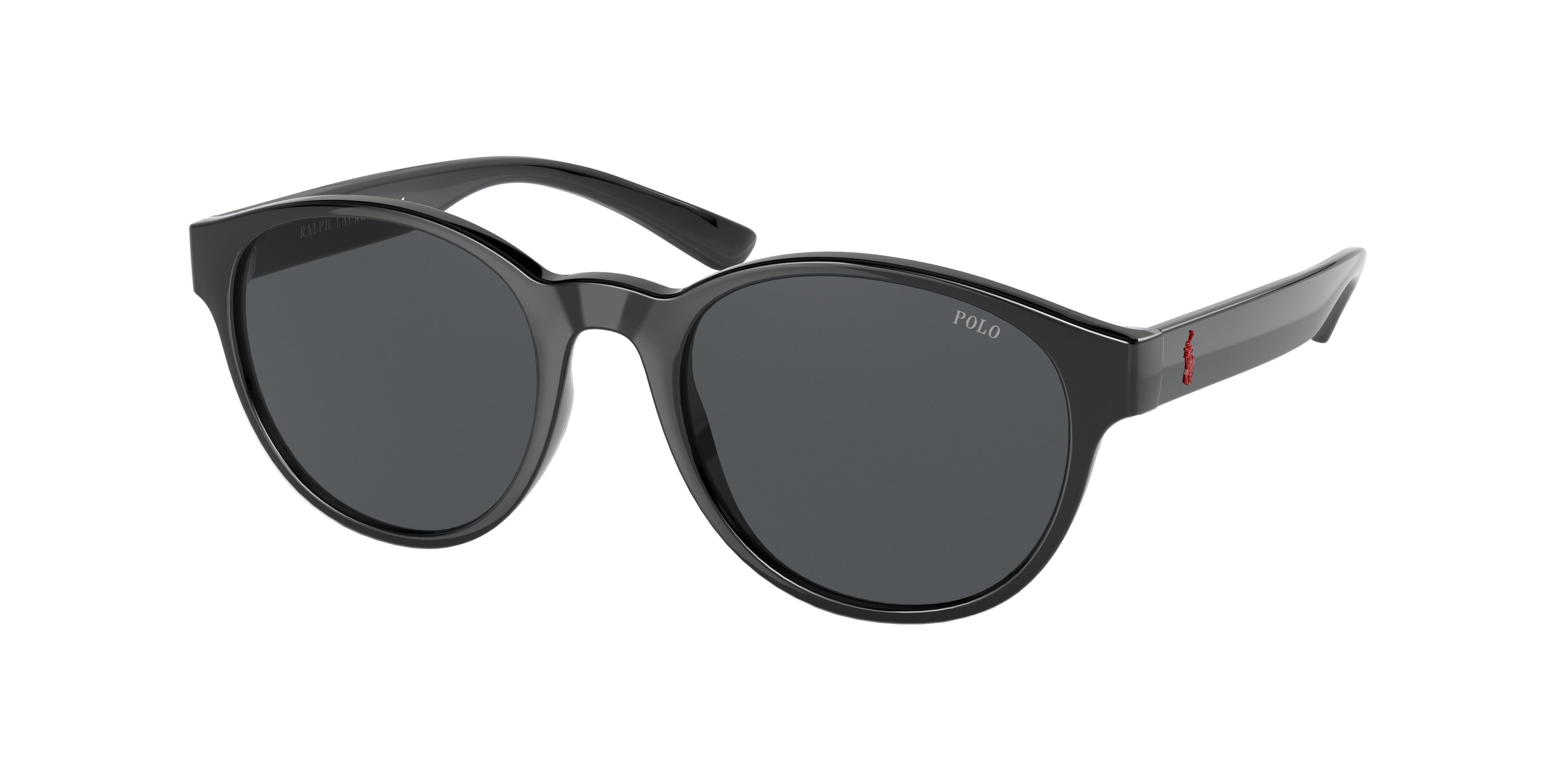 Polo PH4176 Phantos Sunglasses 552387-Shiny Black 51-145-19 - Color Map Black