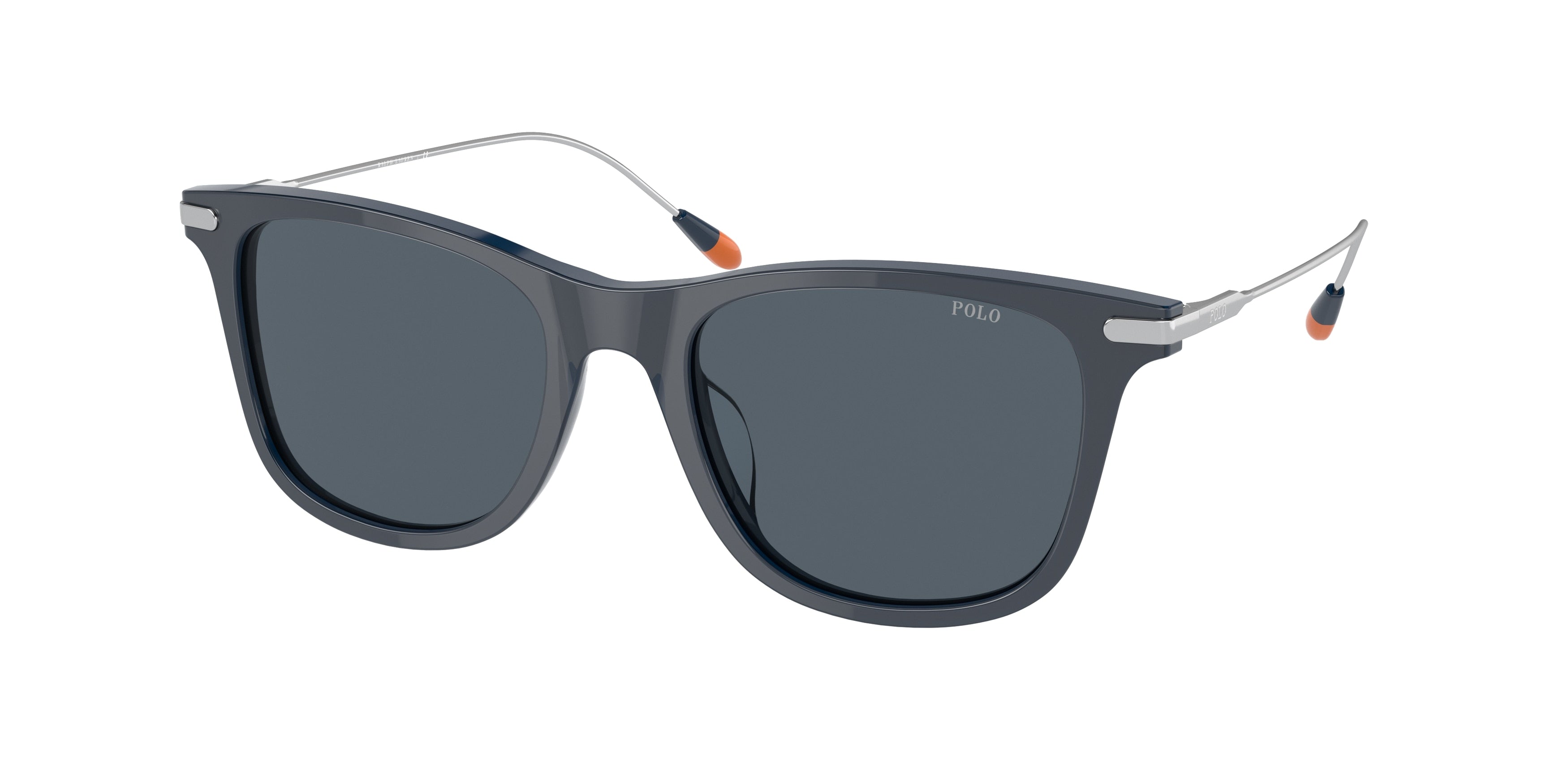 Polo PH4179U Pillow Sunglasses 590687-Shiny Navy Blue 52-145-19 - Color Map Blue