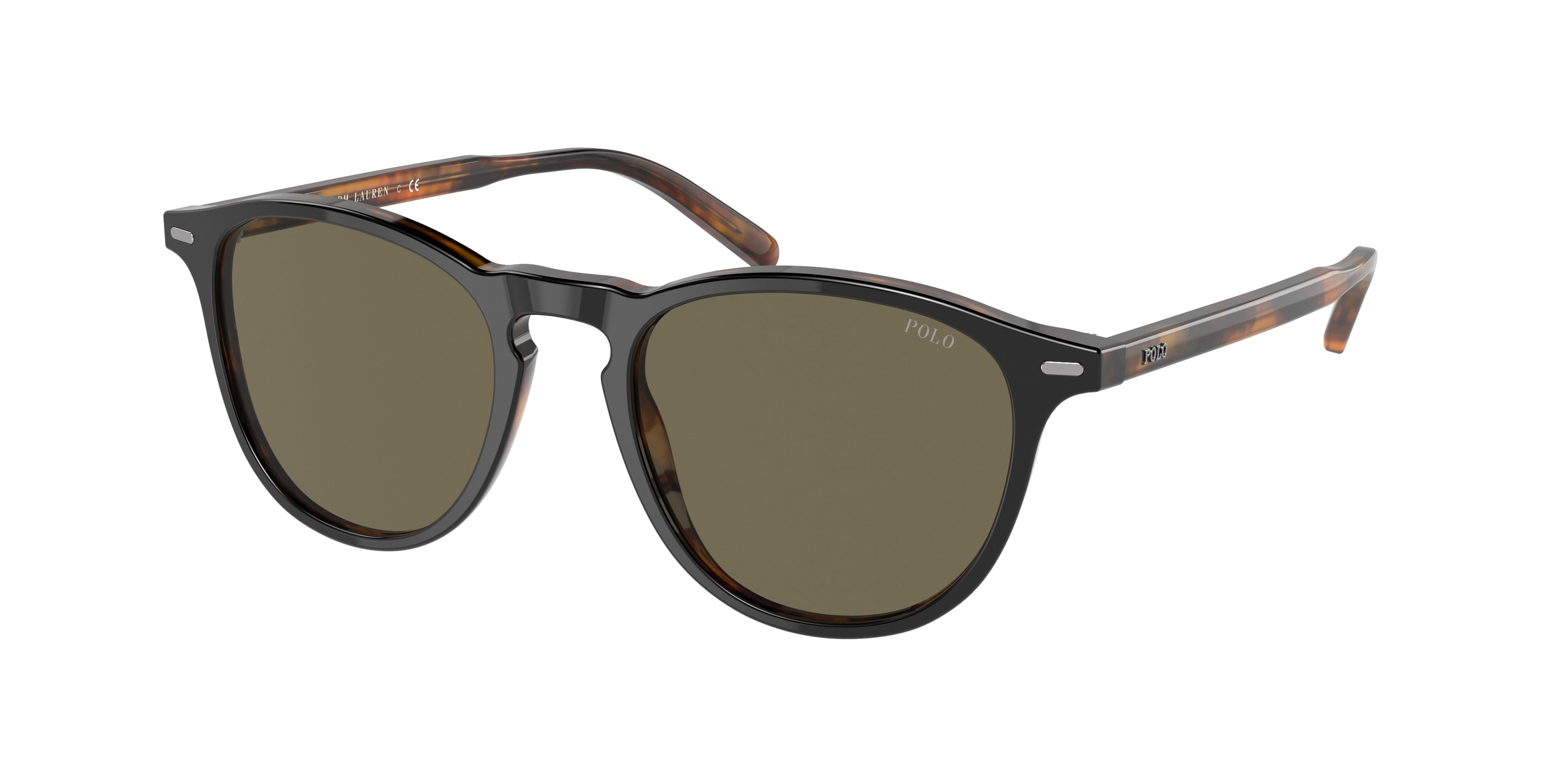 Polo PH4181 Phantos Sunglasses 5260/3-Shiny Black Havana 51-145-19 - Color Map Black