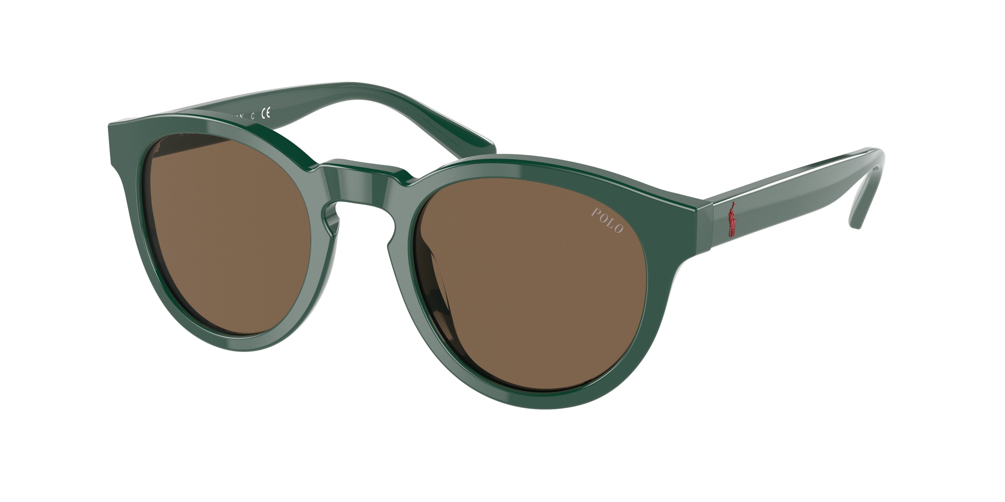 Polo PH4184 Phantos Sunglasses 542173-Shiny Forest Green 49-145-22 - Color Map Green