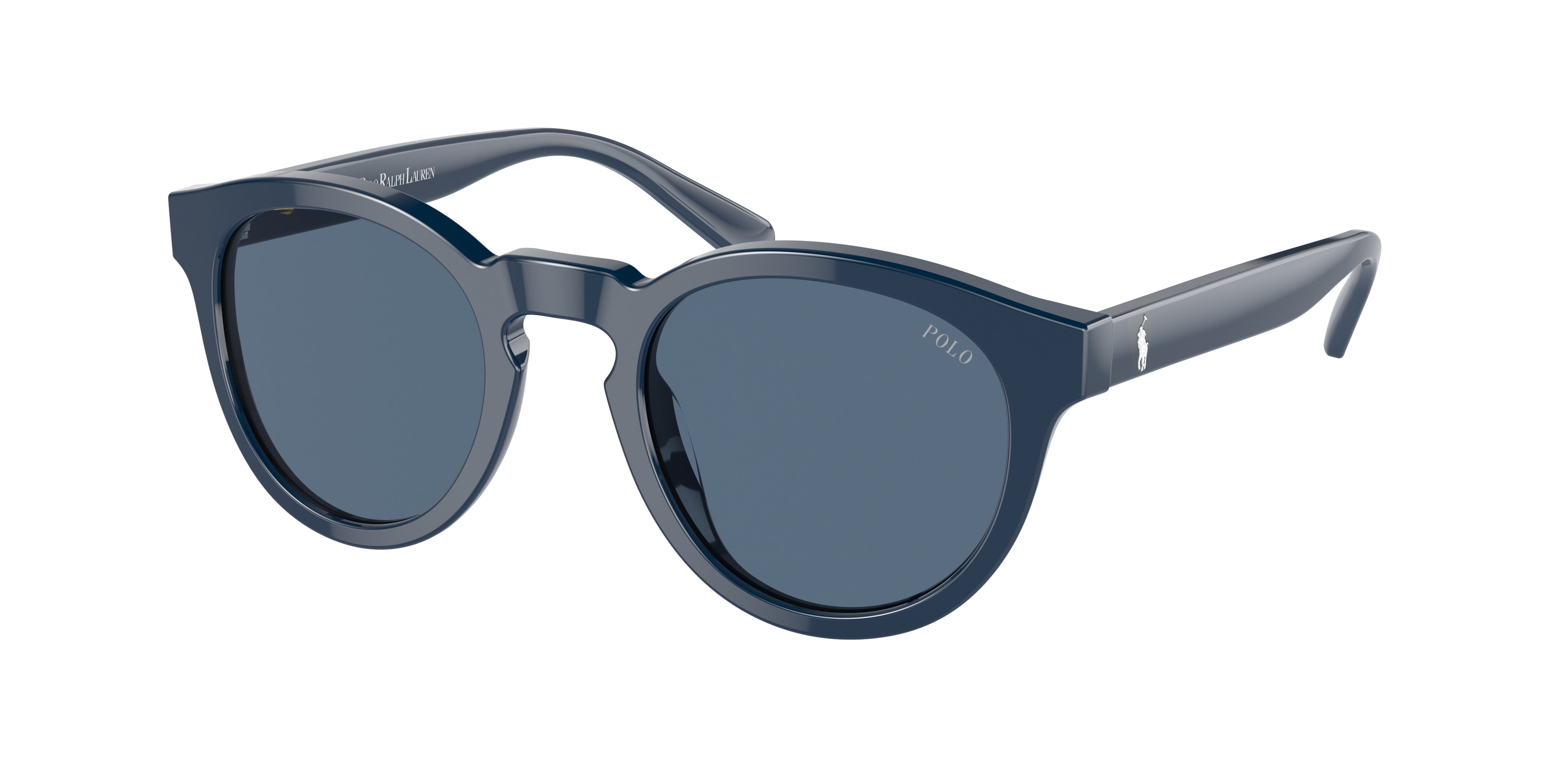 Polo PH4184 Phantos Sunglasses 546580-Shiny Navy Blue 49-145-22 - Color Map Blue