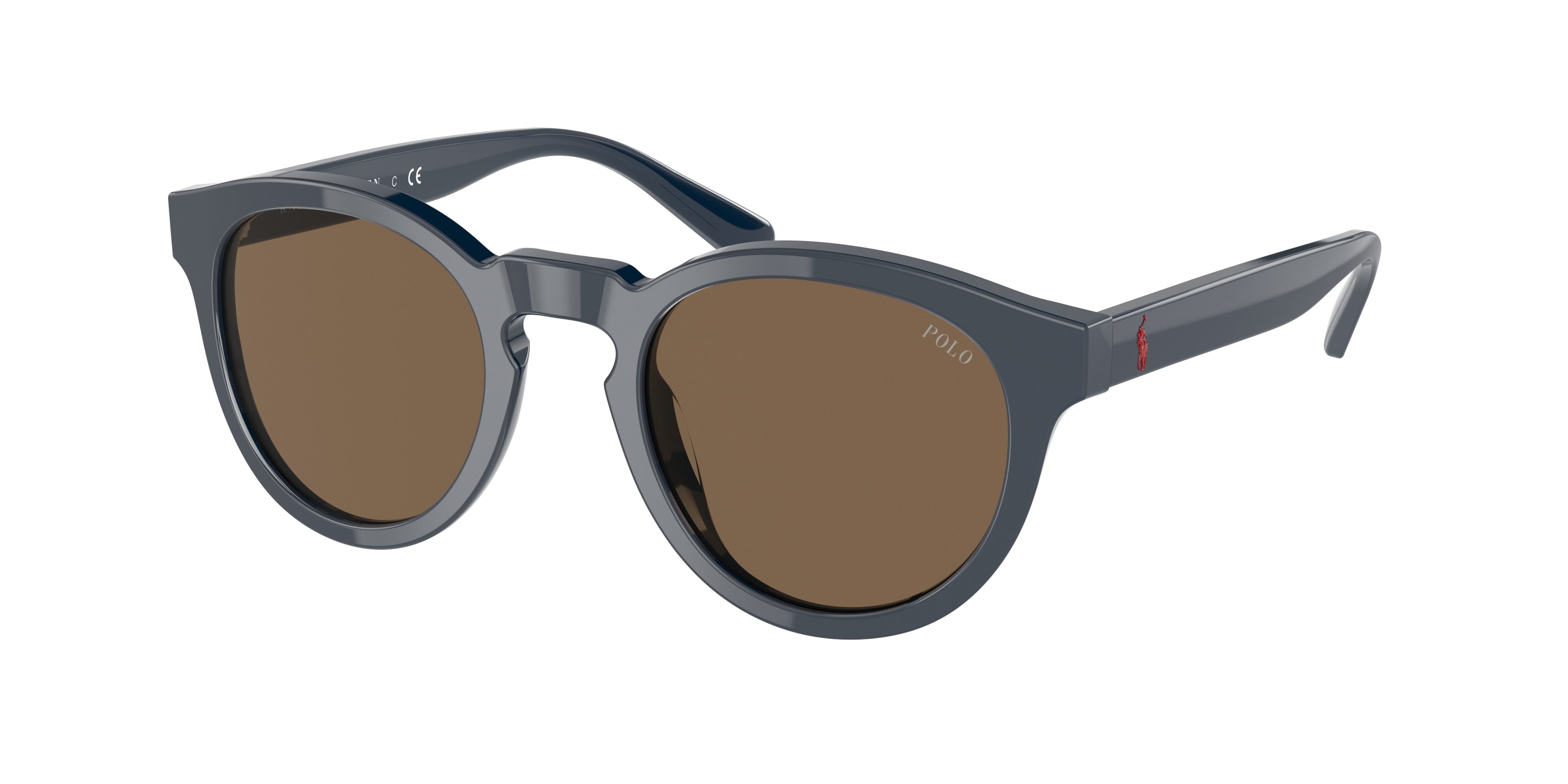 Polo PH4184 Phantos Sunglasses 562073-Shiny Navy Blue 49-145-22 - Color Map Blue