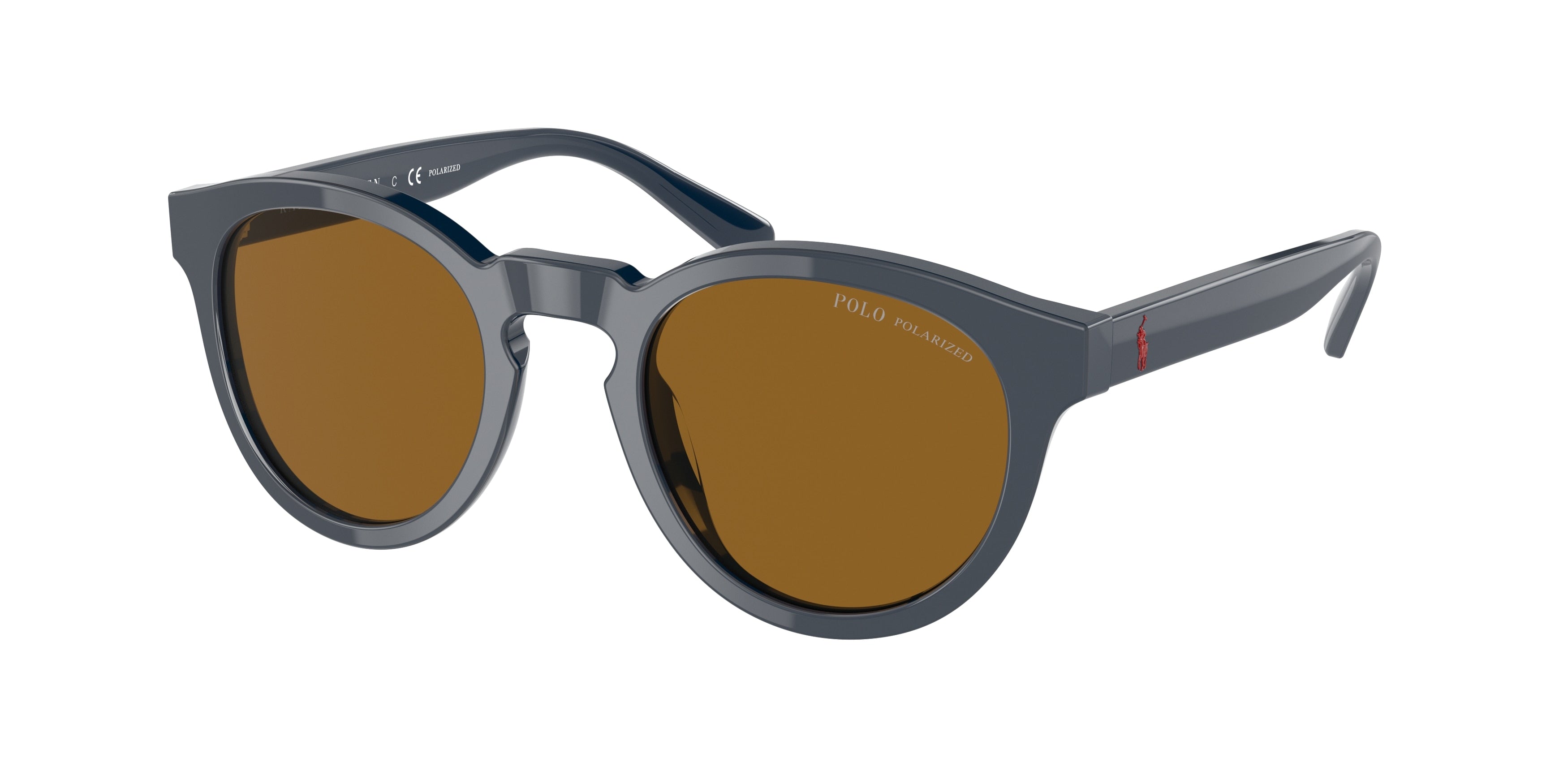 Polo PH4184 Phantos Sunglasses 562083-Shiny Navy Blue 49-145-22 - Color Map Blue