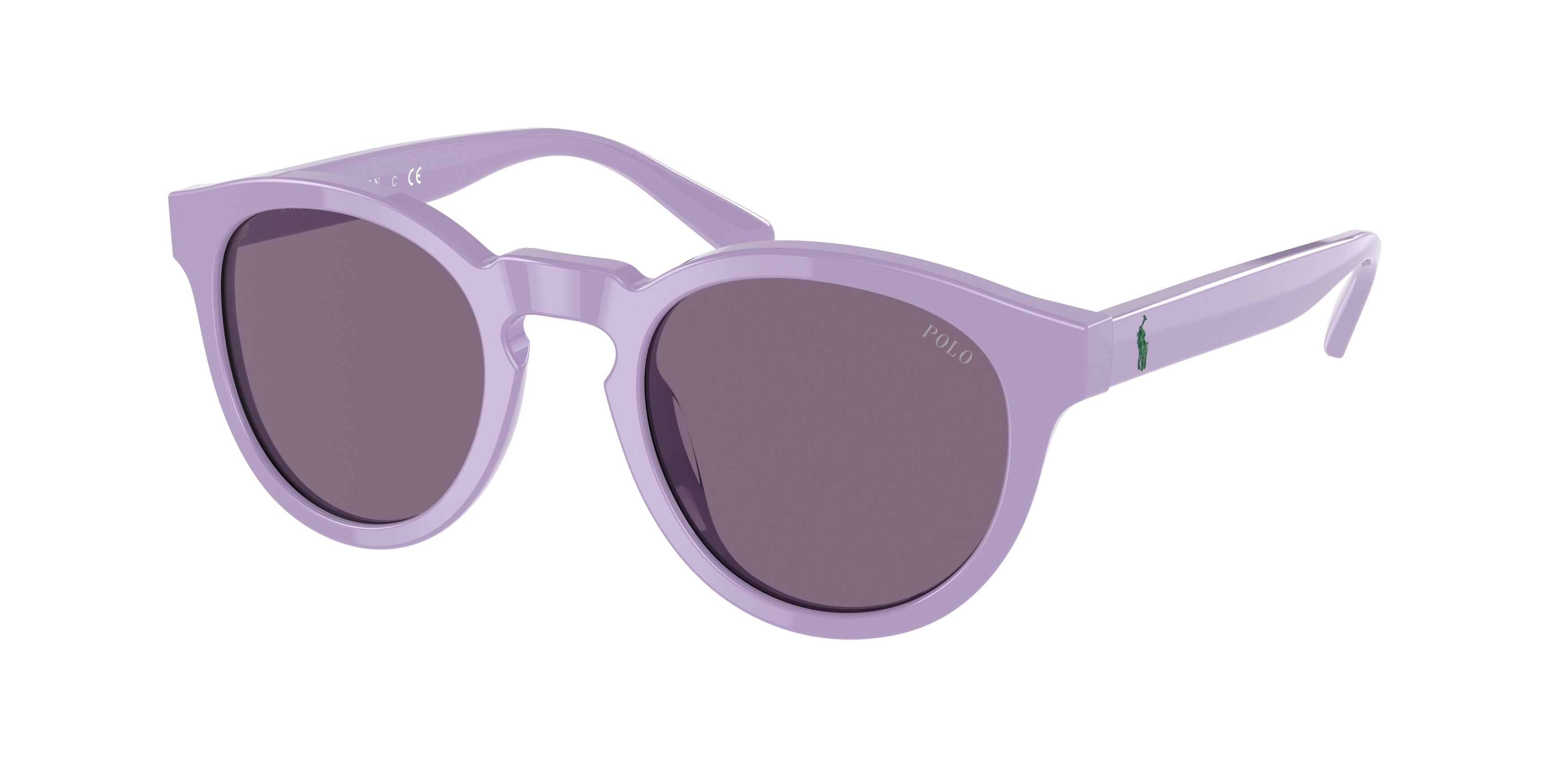 Polo PH4184 Phantos Sunglasses 60181A-Shiny Sky Lavander 49-145-22 - Color Map Violet