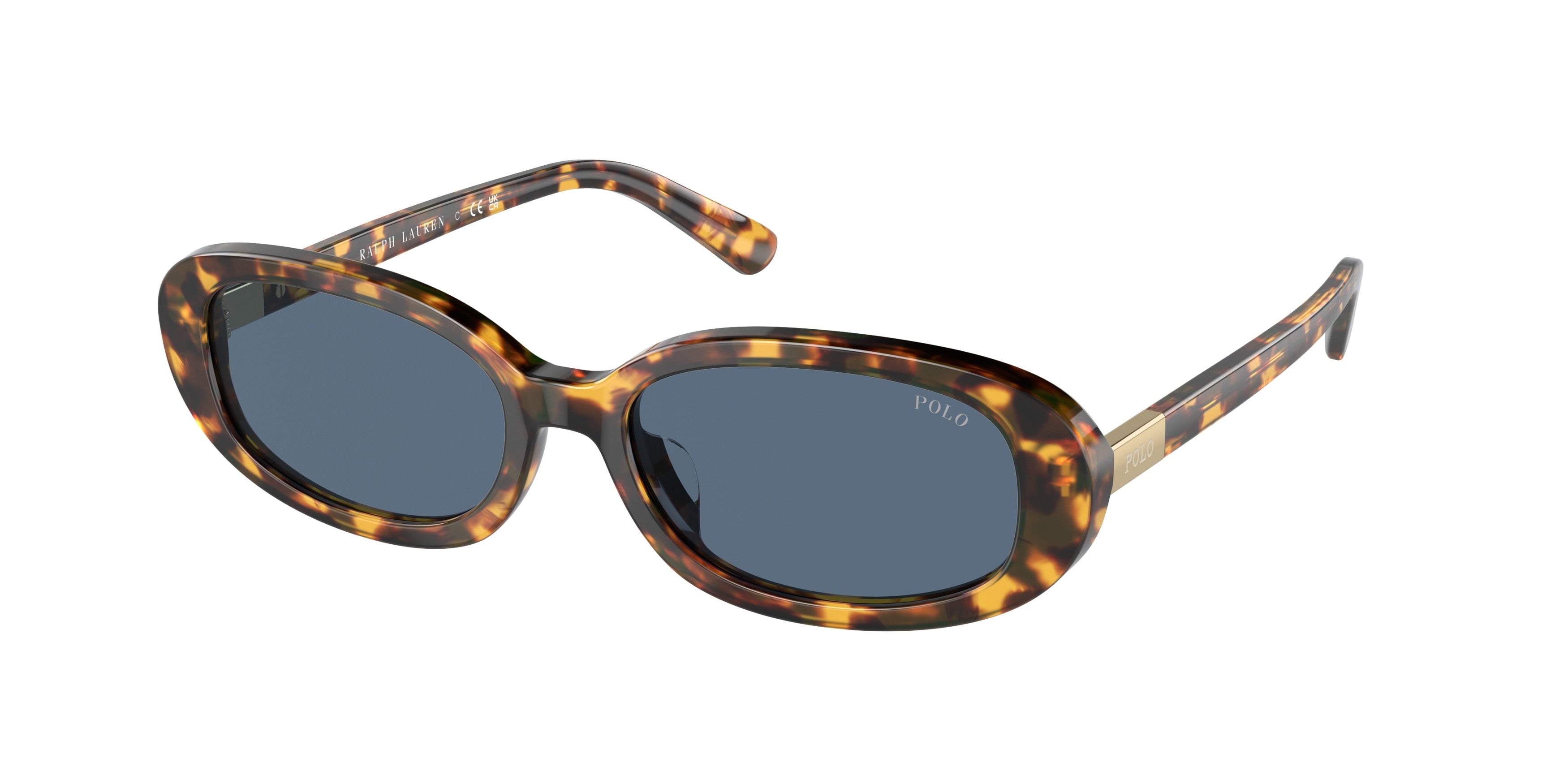 Polo PH4198U Oval Sunglasses 607880-Shiny Havana 53-145-17 - Color Map Tortoise