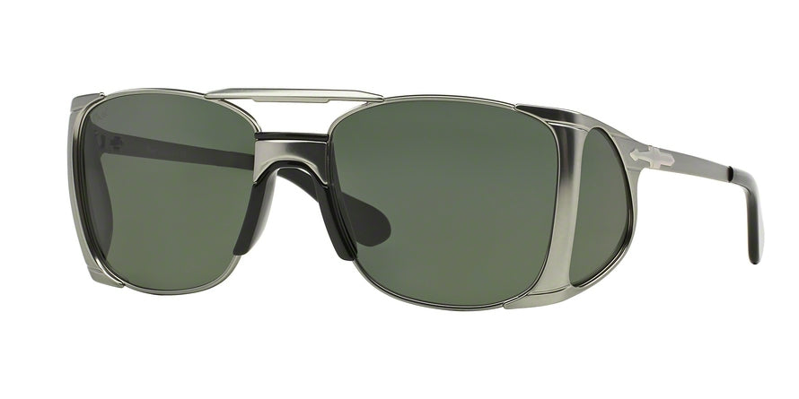Persol PO2435S Square Sunglasses 105231-GUNMETAL 55-18-125 - Color Map gunmetal
