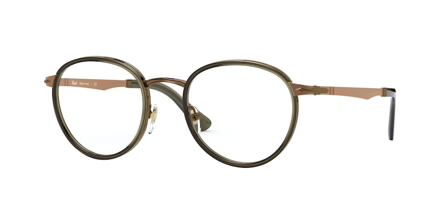 Persol PO2468V Phantos Eyeglasses 1092-COPPER & GREY 49-20-145 - Color Map bronze/copper
