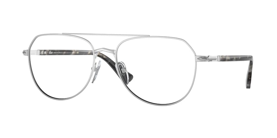 Persol PO2479V Pilot Eyeglasses 1105-SILVER 57-17-145 - Color Map silver