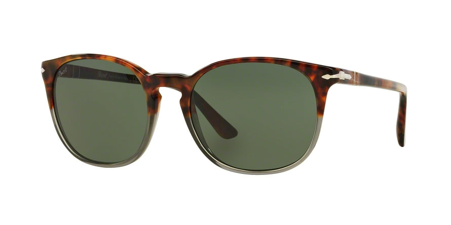 Persol PO3007S Square Sunglasses 102331-FUOCO E ARDESIA 53-18-145 - Color Map multi