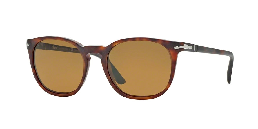 Persol PO3007S Square Sunglasses 900157-MATTE HAVANA 53-18-145 - Color Map havana