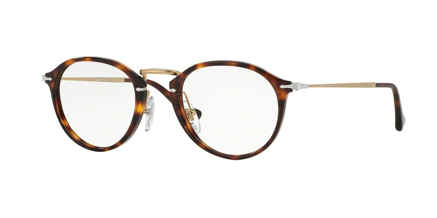 Persol PO3046V Phantos Eyeglasses 24-HAVANA 49-21-140 - Color Map havana