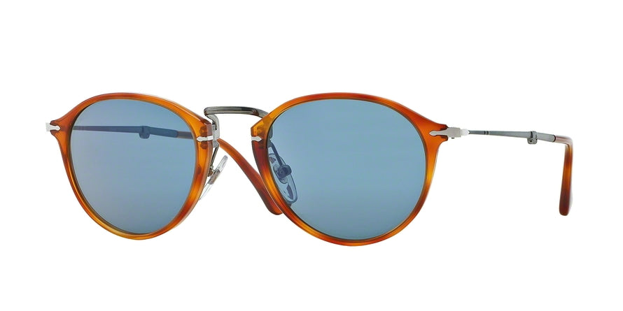 Persol PO3075S Phantos Sunglasses  96/56-LIGHT HAVANA 51-21-140 - Color Map havana