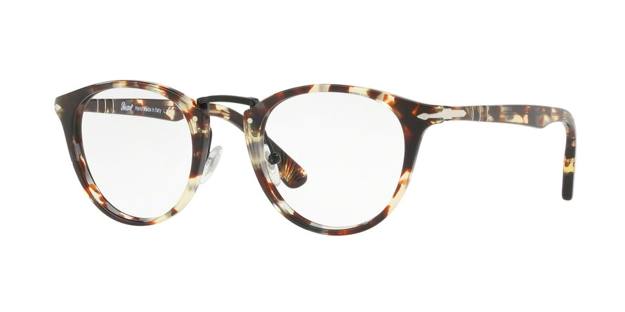 Persol PO3107V Phantos Eyeglasses 1057-HAVANA GREY BROWN 49-22-145 - Color Map havana