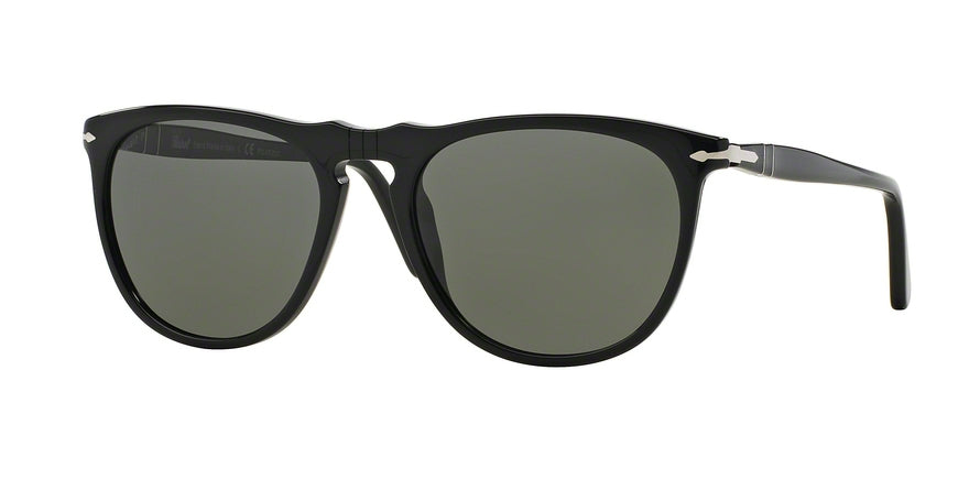 Persol PO3114S Pilot Sunglasses 95/58-BLACK 53-19-145 - Color Map black