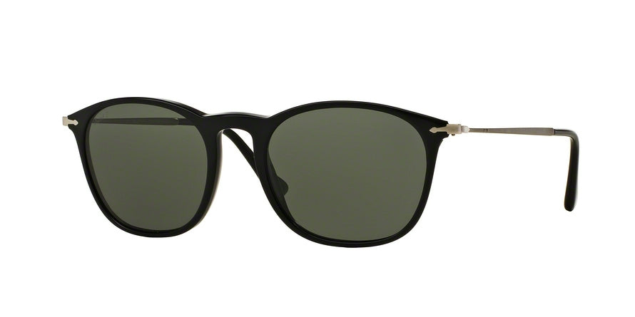 Persol PO3124S Square Sunglasses 95/58-BLACK 50-19-140 - Color Map black