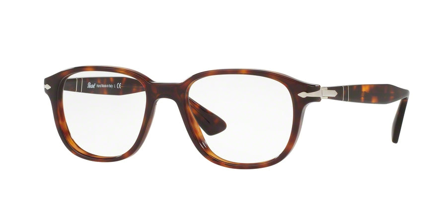 Persol PO3145V Pillow Eyeglasses  24-HAVANA 53-18-145 - Color Map havana