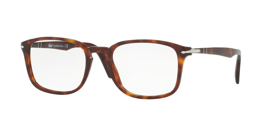 Persol PO3161V Square Eyeglasses 24-HAVANA 54-19-145 - Color Map havana