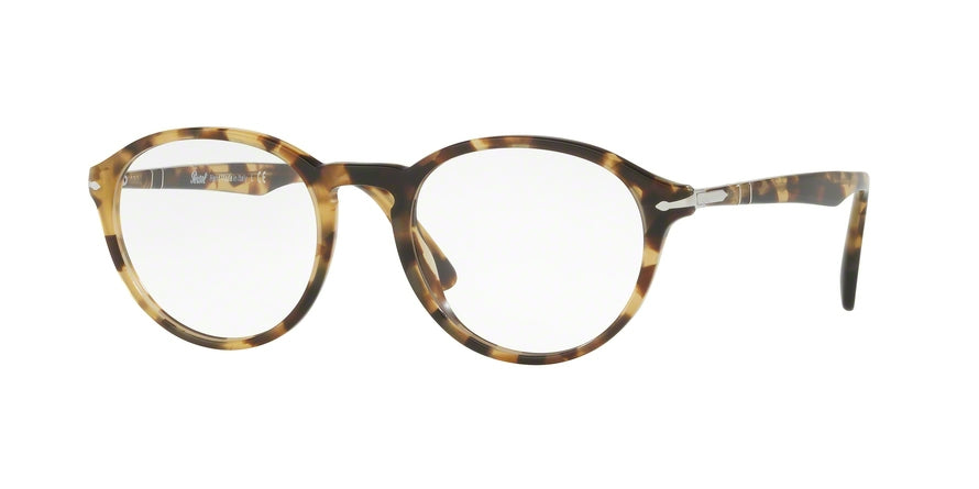 Persol PO3162V Phantos Eyeglasses  1056-BROWN/BEIGE TORTOISE 52-20-145 - Color Map havana
