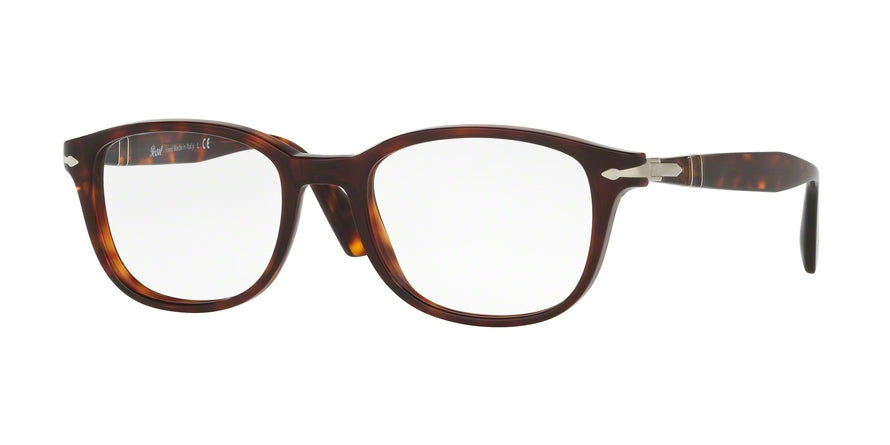 Persol PO3163V Square Eyeglasses 24-HAVANA 54-19-145 - Color Map havana