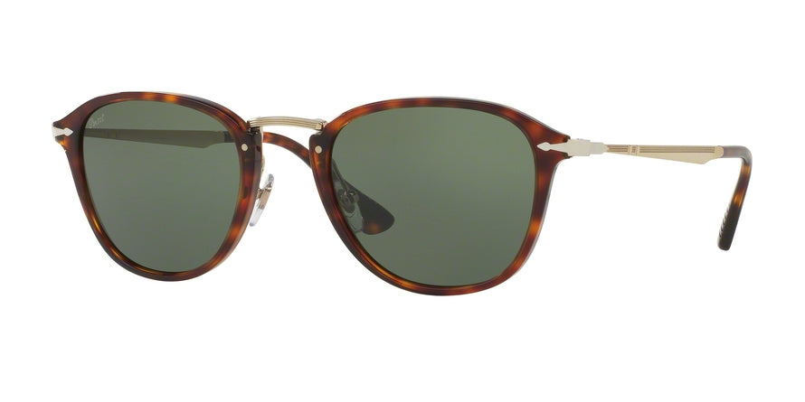 Persol PO3165S Square Sunglasses 24/31-HAVANA 52-22-145 - Color Map havana