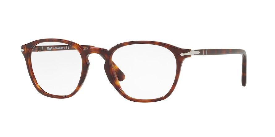 Persol PO3178V Rectangle Eyeglasses 24-HAVANA 52-20-145 - Color Map havana