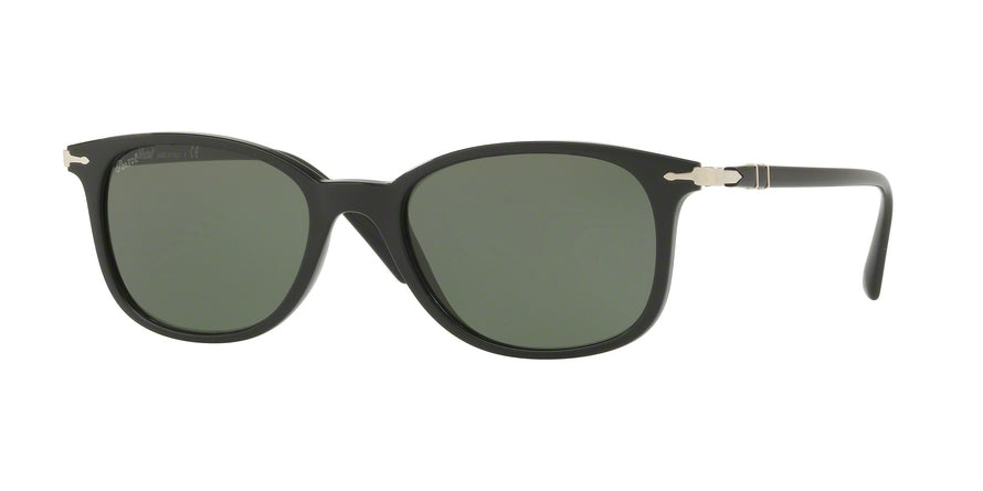 Persol PO3183S Pillow Sunglasses 104131-BLACK 52-19-145 - Color Map black