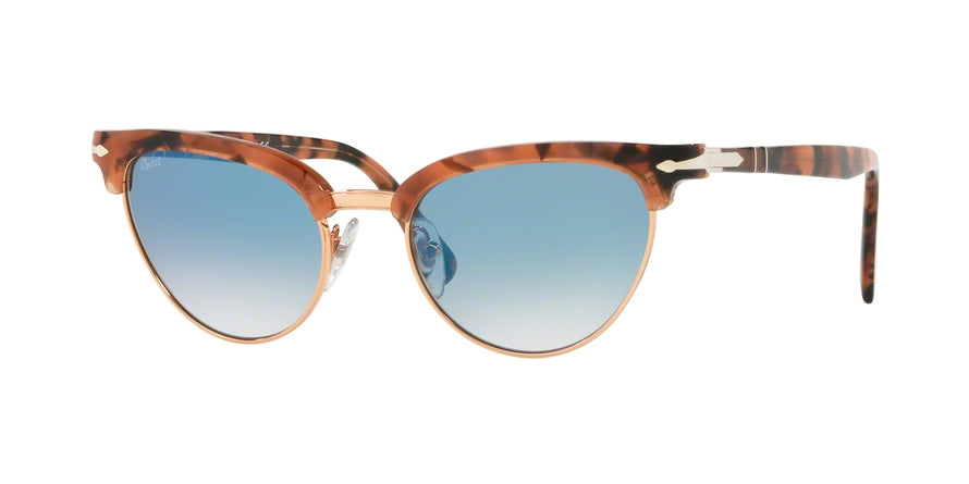 Persol PO3198S Cat Eye Sunglasses  10693F-TORTOISE PINK 51-19-145 - Color Map pink