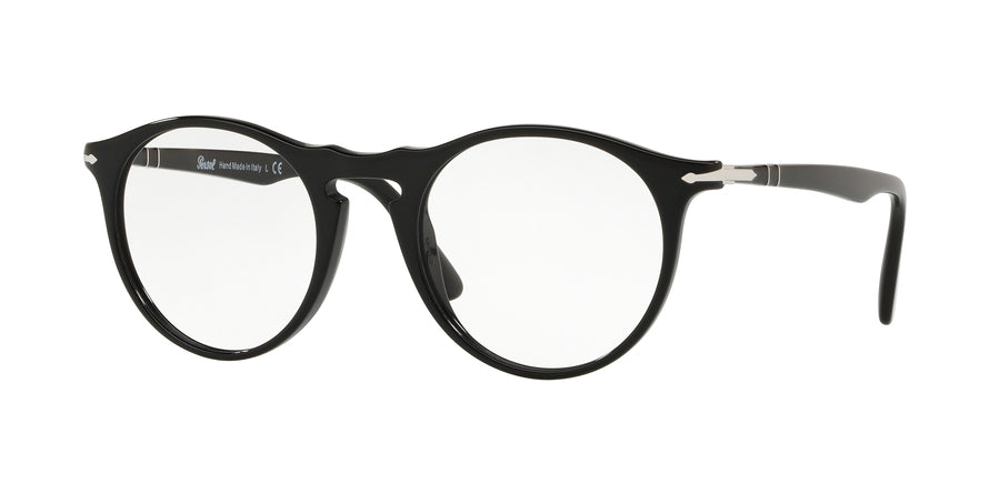 Persol PO3201V Phantos Eyeglasses 95-BLACK 51-21-145 - Color Map black