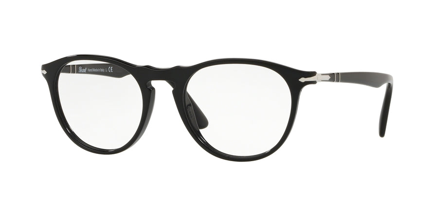 Persol PO3205V Phantos Eyeglasses 95-BLACK 51-19-145 - Color Map black
