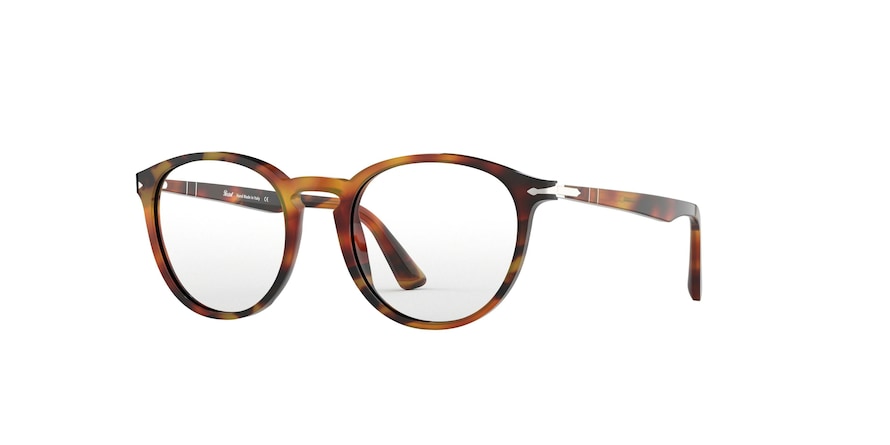 Persol PO3212V Phantos Eyeglasses 1082-TORTOISE BROWN 50-20-145 - Color Map havana