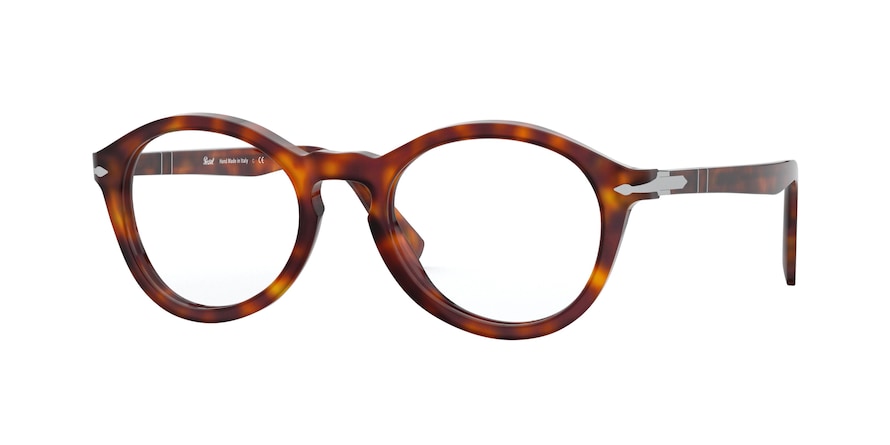 Persol PO3237V Oval Eyeglasses 24-HAVANA 52-20-145 - Color Map havana