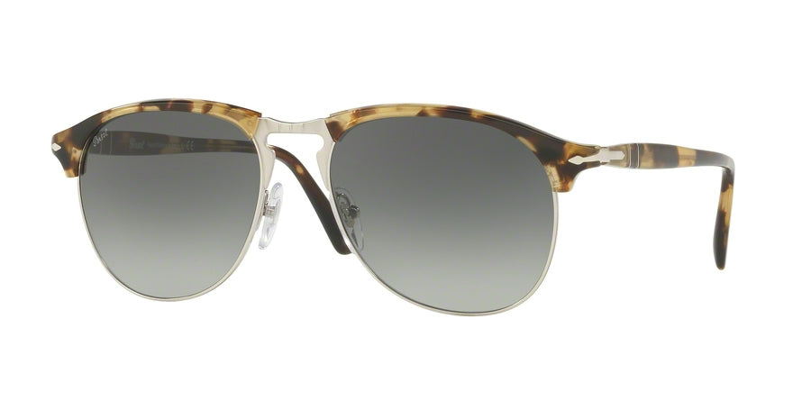 Persol PO8649S Pilot Sunglasses 105671-BROWN/BEIGE TORTOISE 56-18-145 - Color Map havana