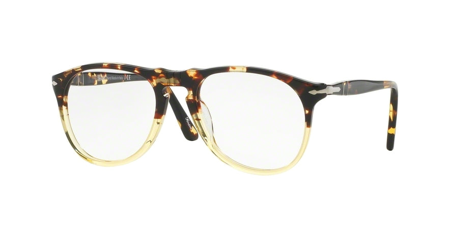 Persol PO9649V Pilot Eyeglasses 1024-EBANO E ORO 50-18-140 - Color Map havana