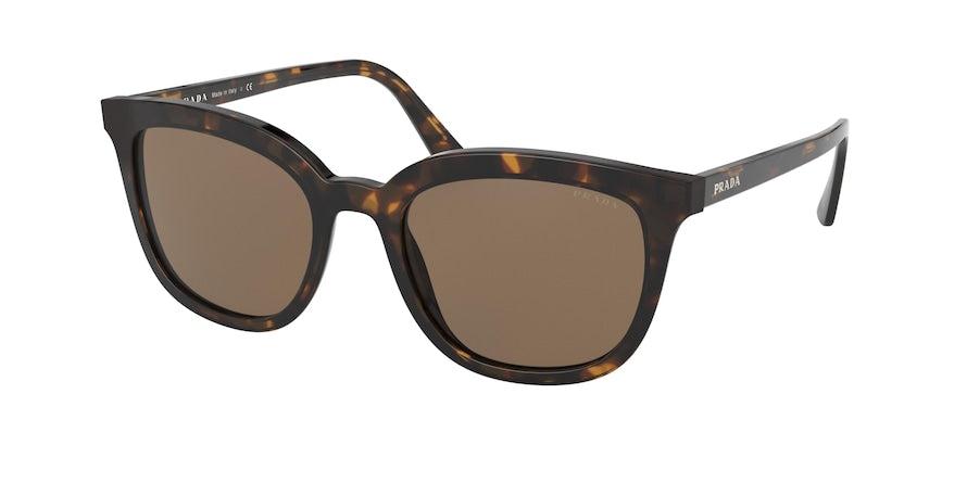 Prada PR03XSF Square Sunglasses 2AU8C1-HAVANA 53-19-145 - Color Map havana