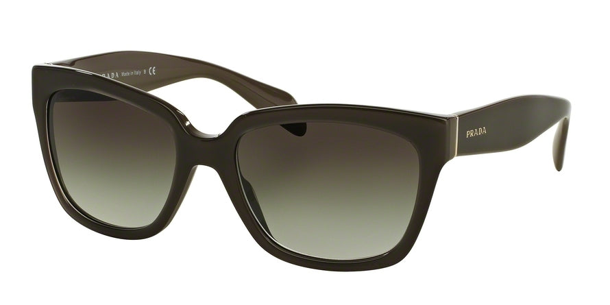 Prada PR07PS Square Sunglasses UAM0A7-OPAL BROWN ON BROWN 56-18-140 - Color Map brown