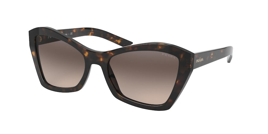 Prada PR07XSF Butterfly Sunglasses 2AU3D0-HAVANA 55-16-140 - Color Map havana