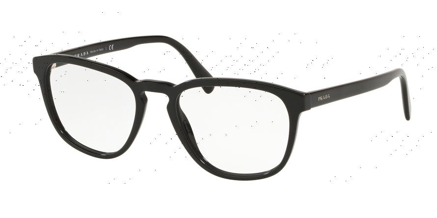Prada CONCEPTUAL PR09VV Pillow Eyeglasses  1AB1O1-BLACK 54-19-145 - Color Map black